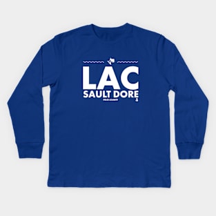 Price County, Wisconsin - Lac Sault Dore Kids Long Sleeve T-Shirt